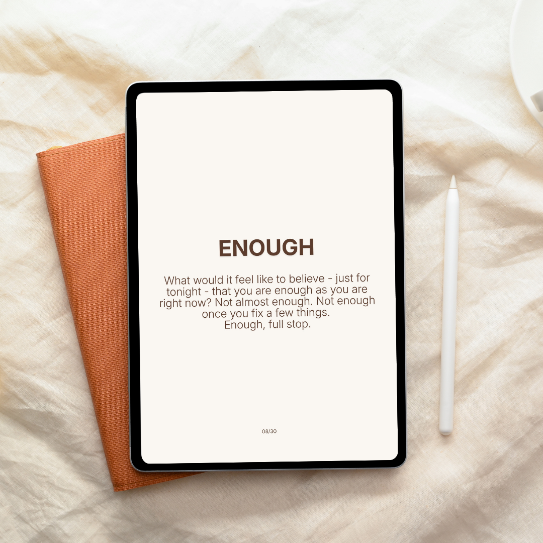 Quiet Hours - A 30-Card Reflection Deck for the End of Your Day