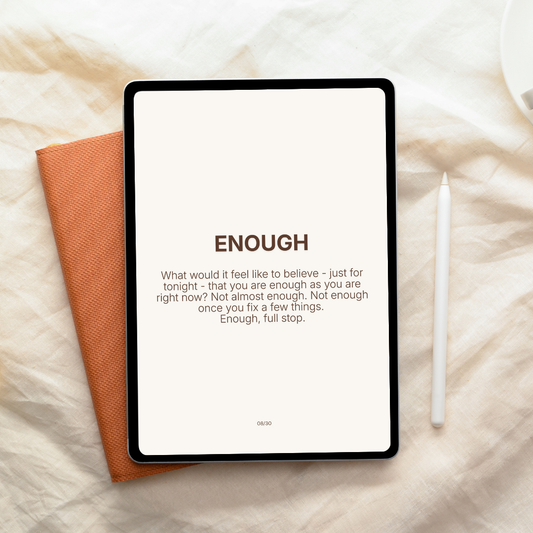 Quiet Hours - A 30-Card Reflection Deck for the End of Your Day