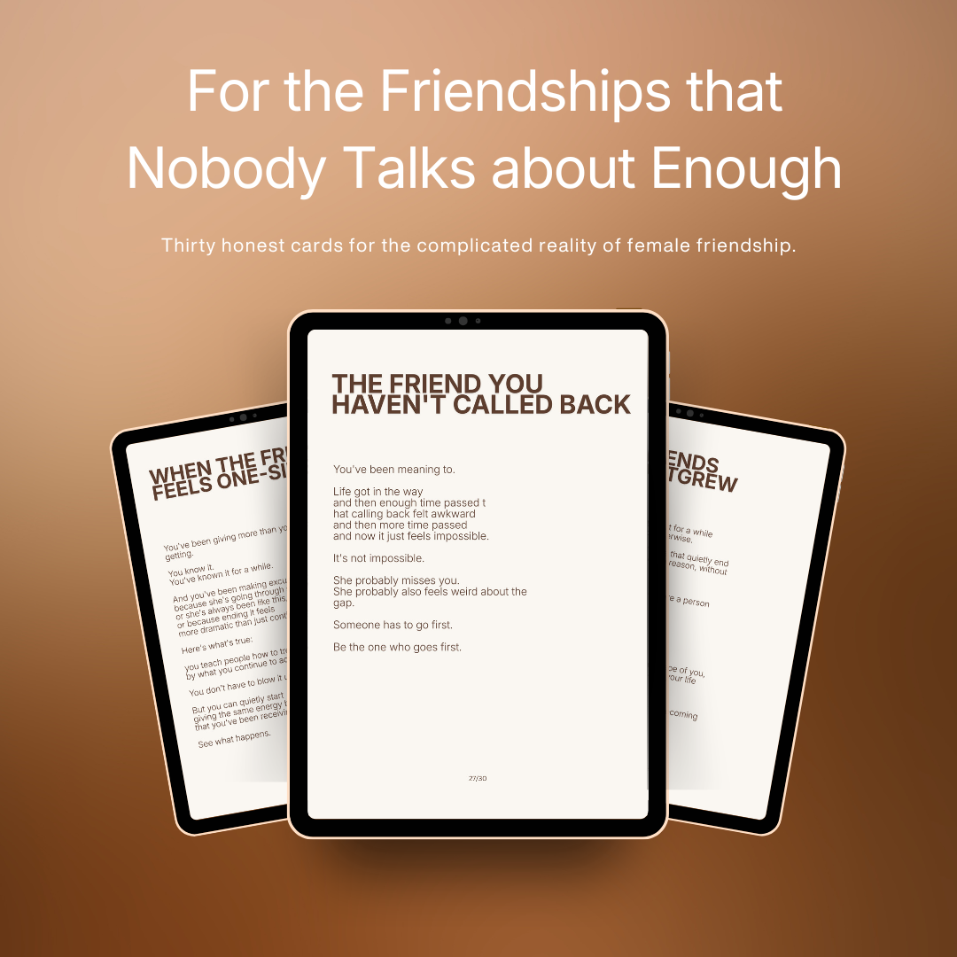 The Friendship Edit - 30 Honest Reflections on the Friendships That Shape Us